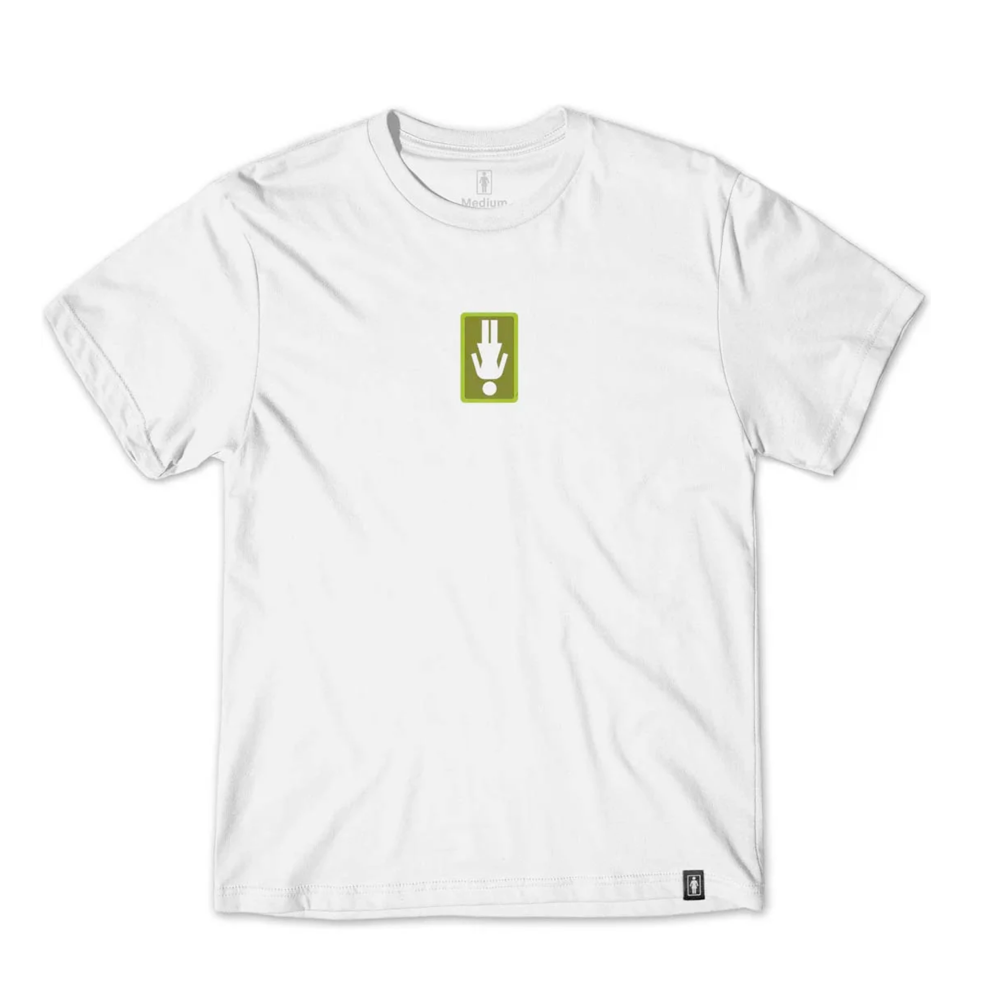 Girl Skateboards 93 Til Oops Tee White