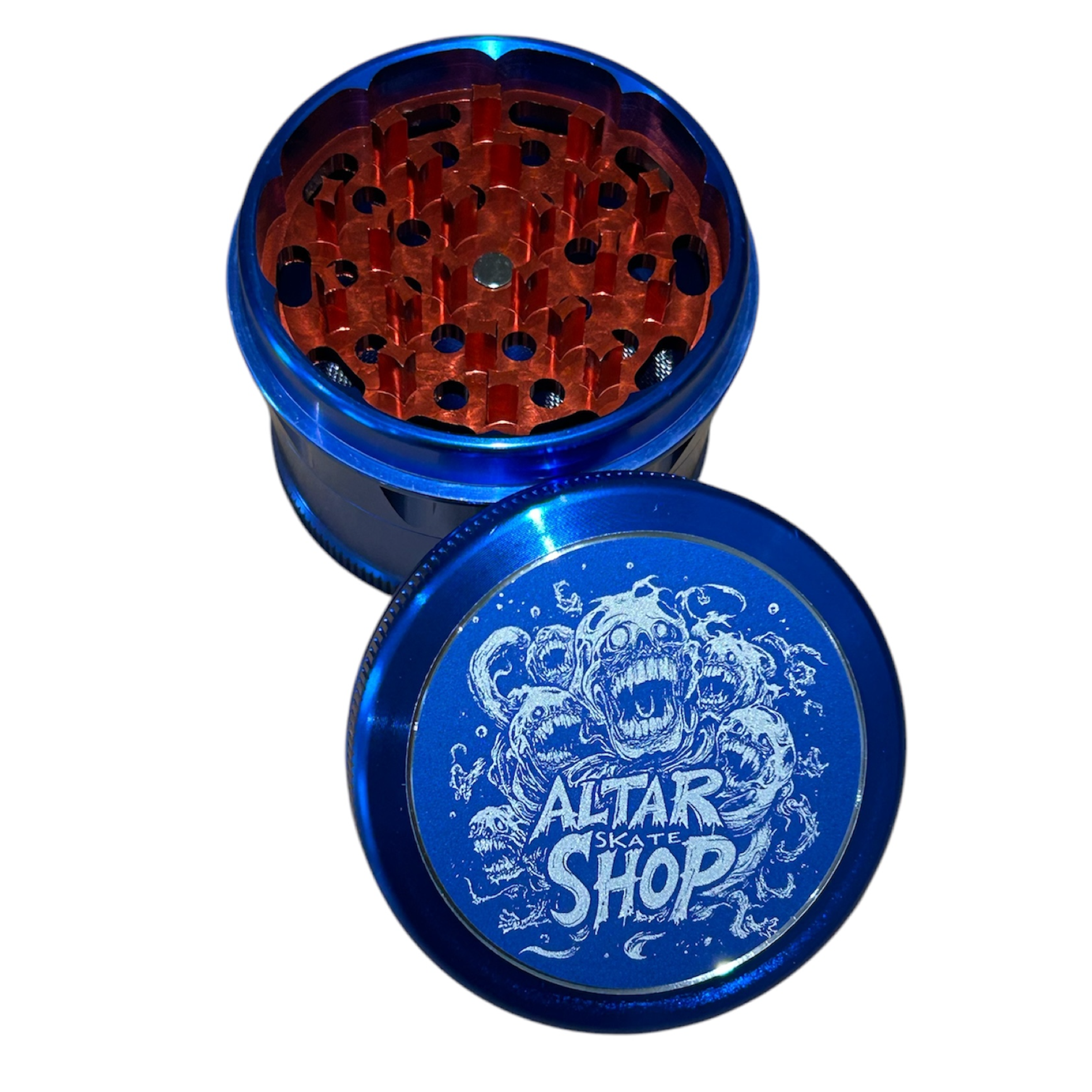 Altar Symbiote Herb Grinder (Blue)