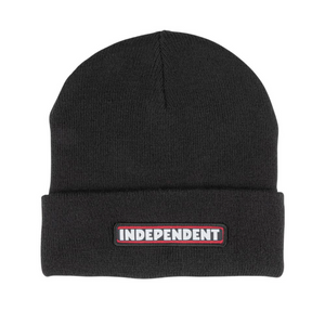 Independent Trucks Bar Logo Beanie Black