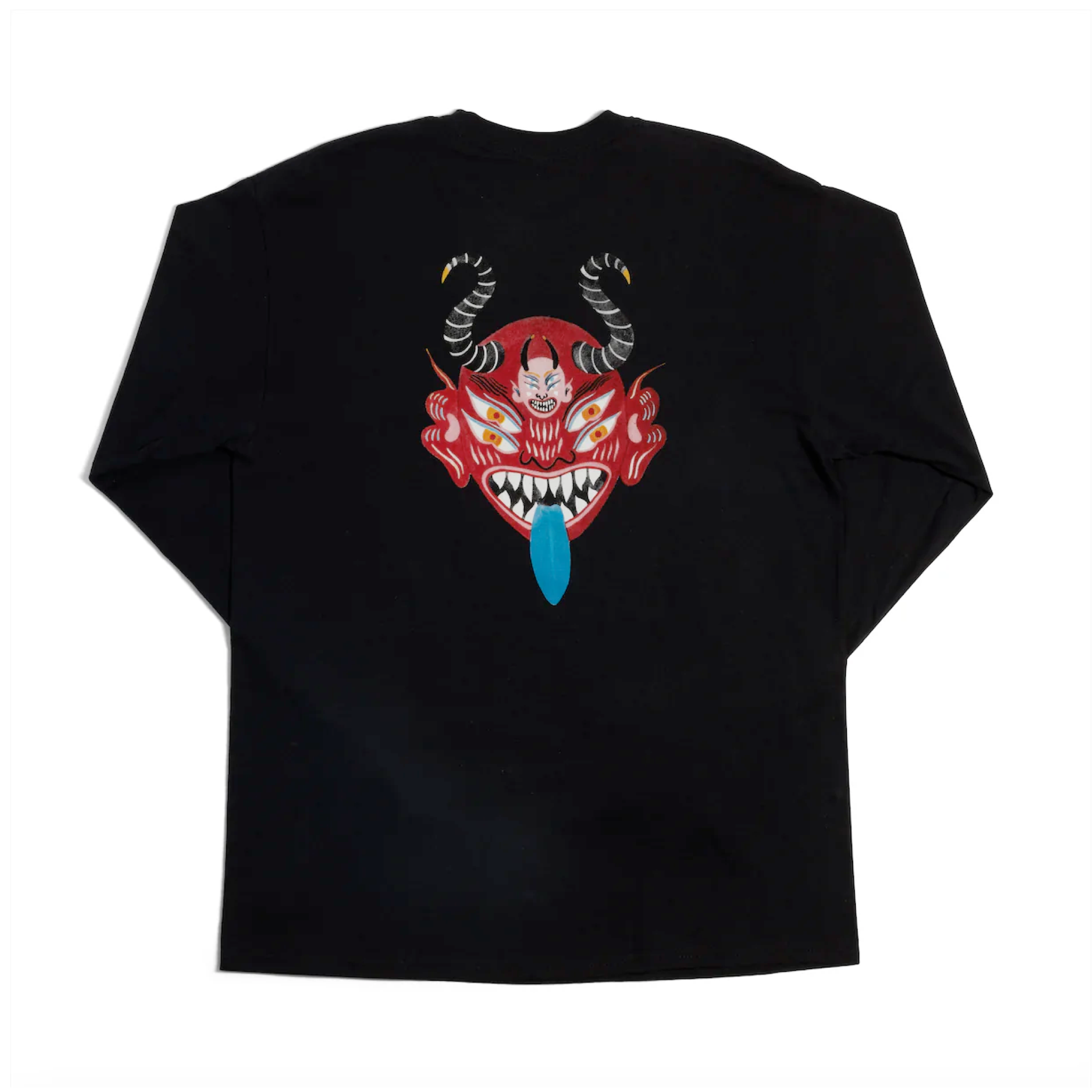 Chocolate Skateboards Mask LS Tee Black