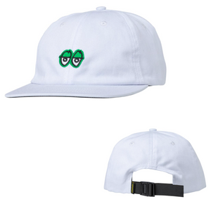 Krooked Snapback Cap Eyes White/Green