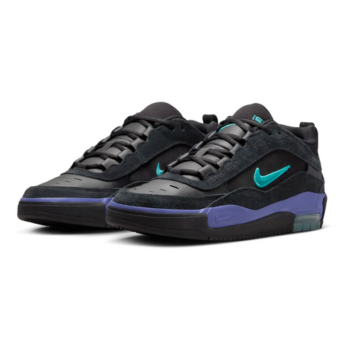 Nike Air Max Ishod Shoe Black/Black/Grape UK10