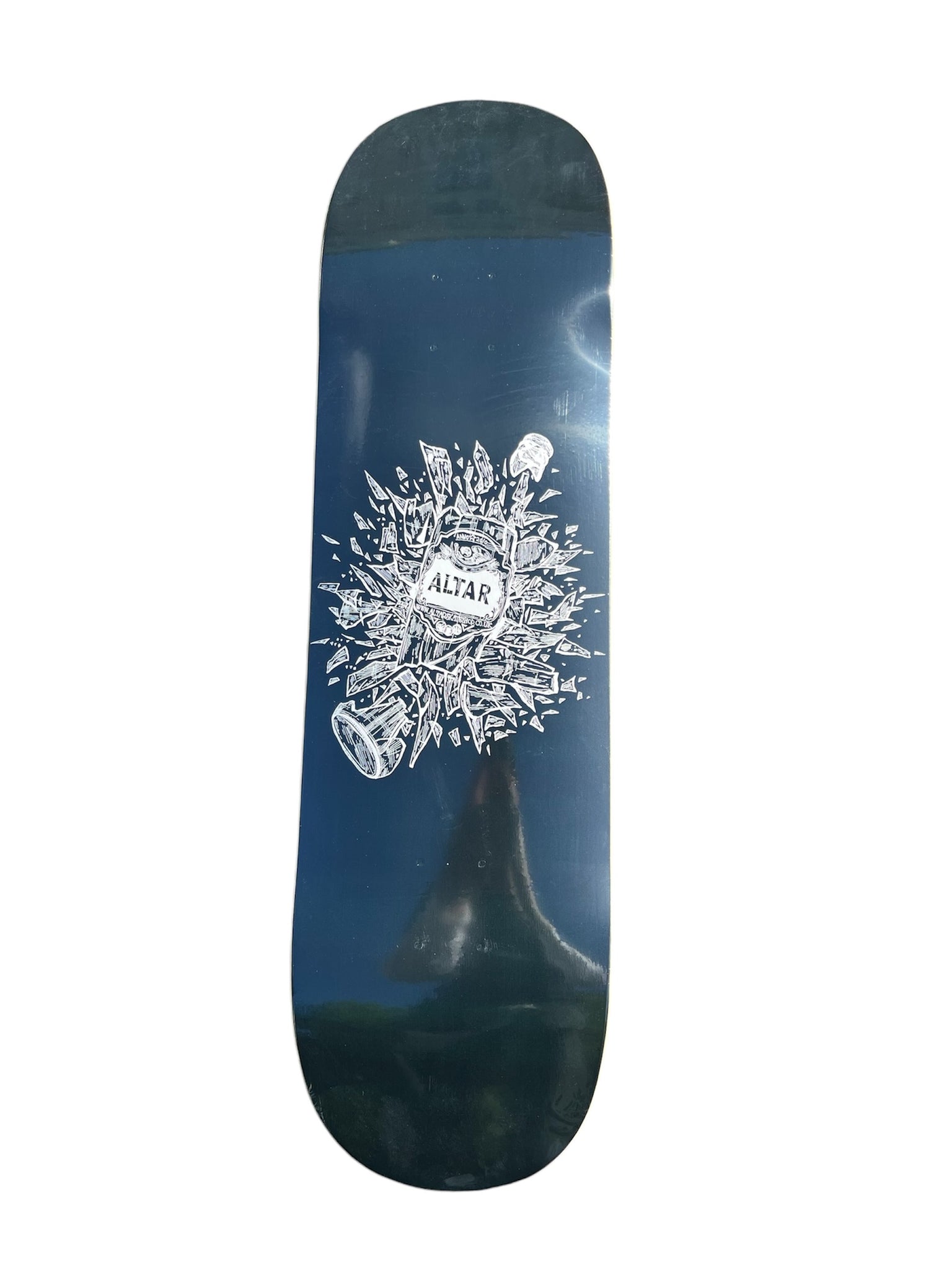 Altar Smashed Bottle By Hirotton Deck 8.38”